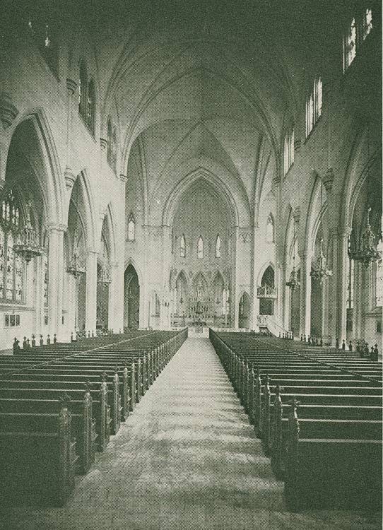 st josephs cathedral interior 1932